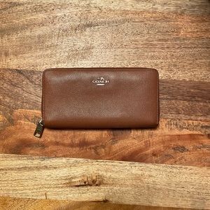 Coach Accordion Zip Wallet